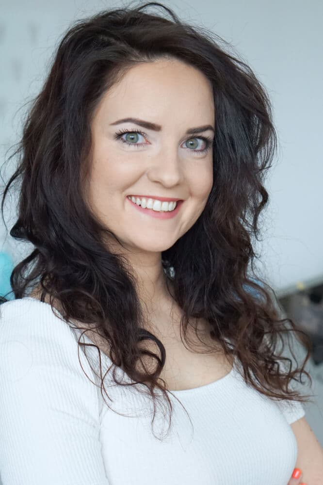 Agnieszka Pyrzyk, kosmetolożka i twórczyni Moistry, w swojej pracowni